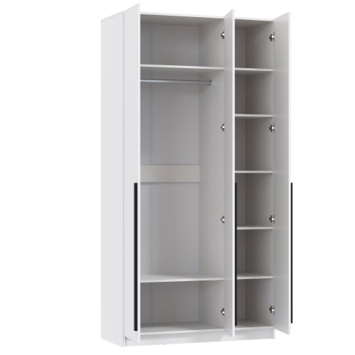 Шкаф 3-х дверный Брандо 67.12, белый в Екатеринбурге - gold-germes.ru | фото 2