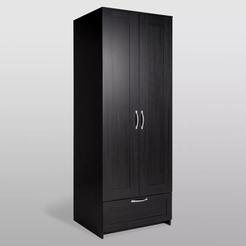 Шкаф СИРИУС  2 двери и 1 ящик Венге в Екатеринбурге - gold-germes.ru | фото