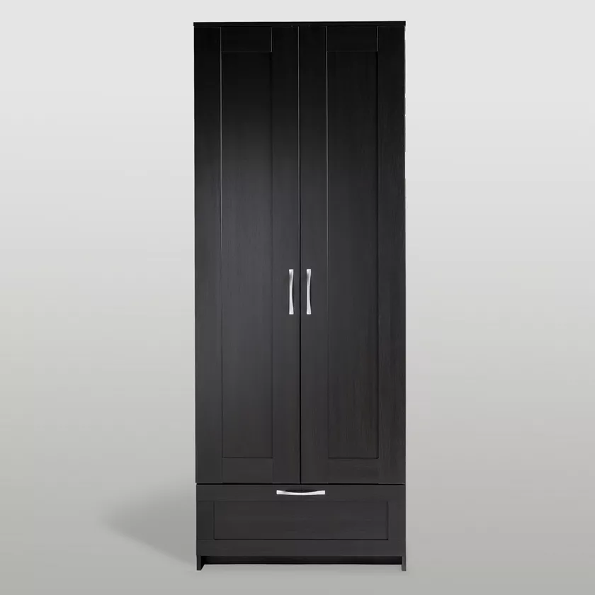 Шкаф СИРИУС  2 двери и 1 ящик Венге в Екатеринбурге - gold-germes.ru | фото 2