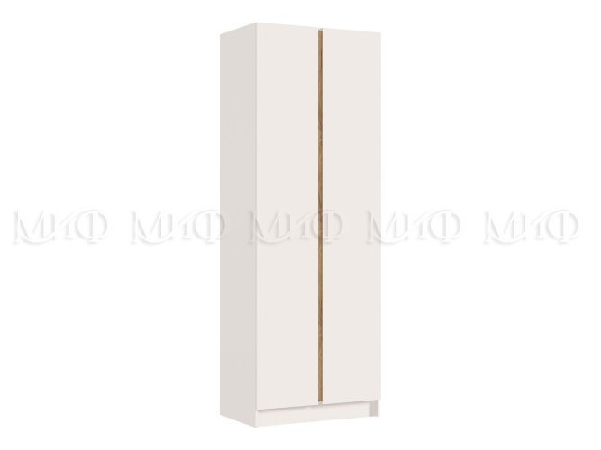 Шкаф 2-х створчатый Келвин кашемир, вставка дуб крафт в Екатеринбурге - gold-germes.ru | фото