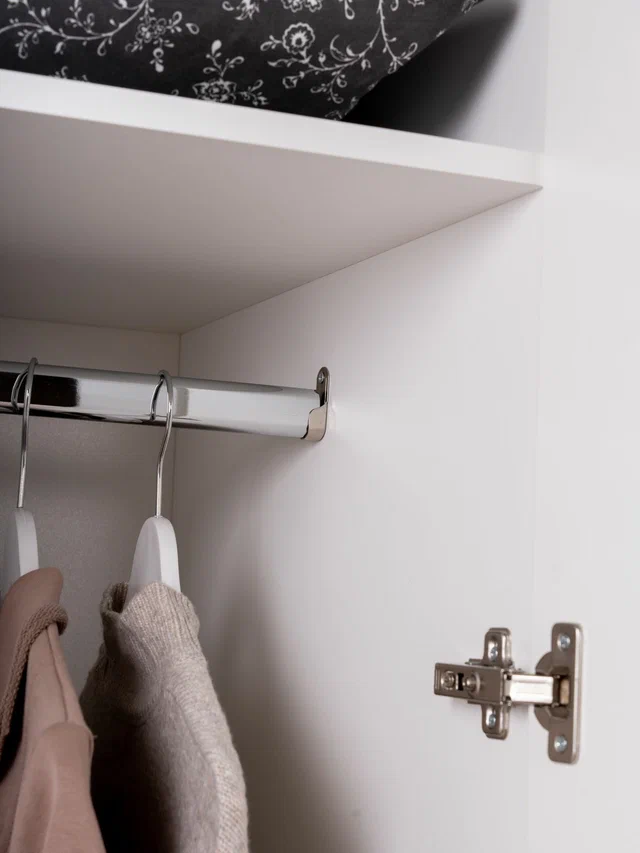 Шкаф распашной Варма Стор 100, белый в Екатеринбурге - gold-germes.ru | фото 3