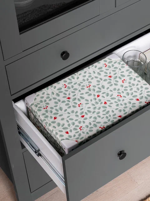 Шкаф Сага 90 с витриной, серый в Екатеринбурге - gold-germes.ru | фото 3