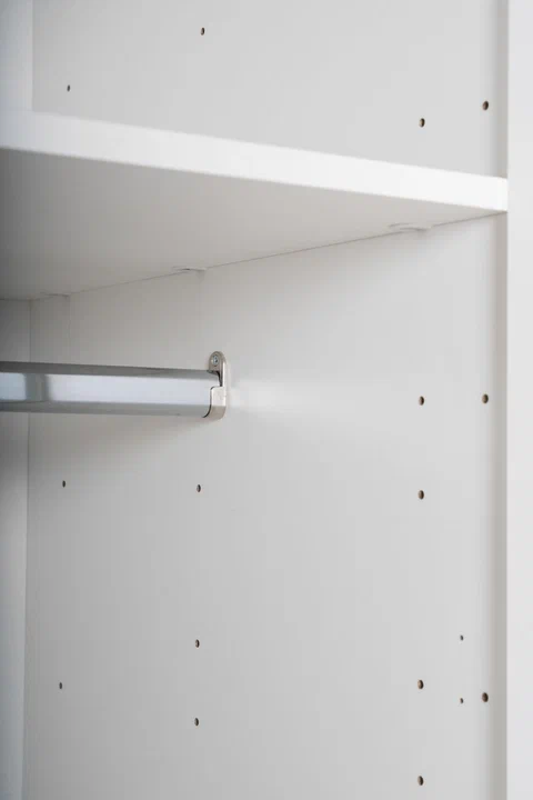 Шкаф распашной Пикси высотой 180 см, голубой в Екатеринбурге - gold-germes.ru | фото 3